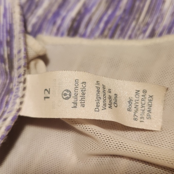 RARE Lululemon Define Jacket, Rare Color, Space Dye Size 12 - Picture 7 of 8